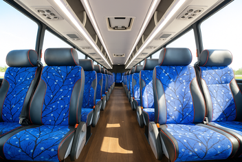 Cape Coral Charter Bus Inside