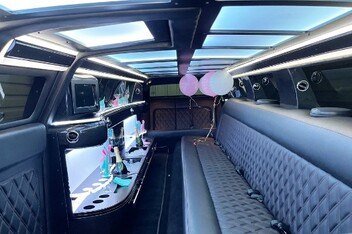 Cape Coral Limousine Interior