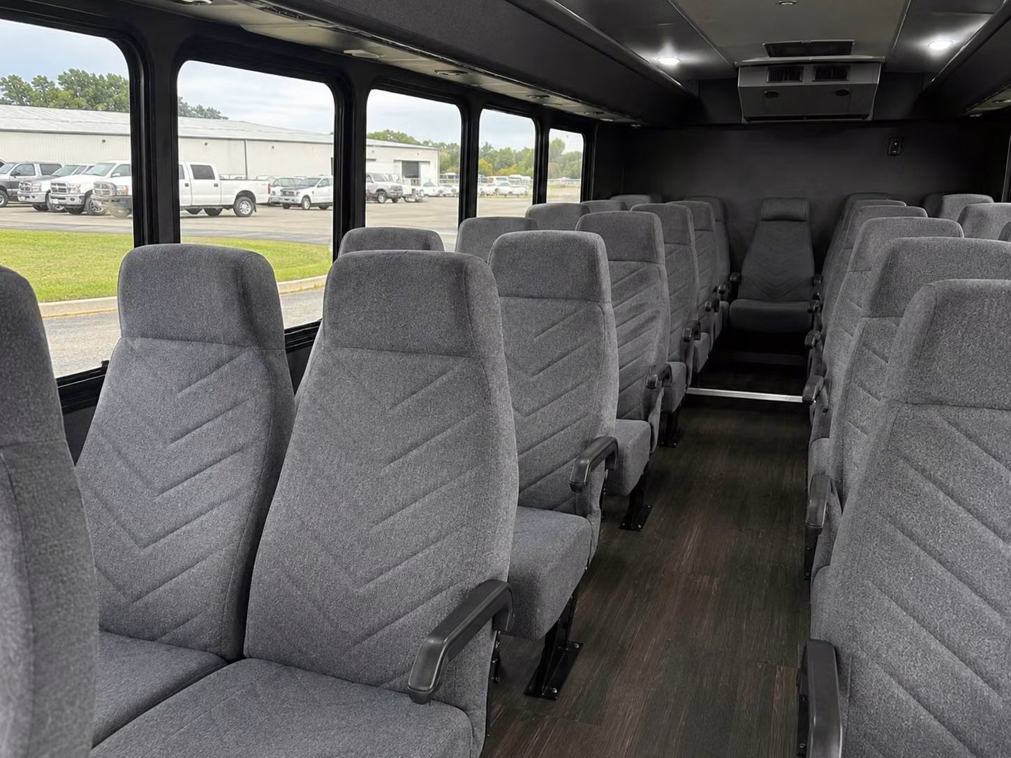 20 passenger minibus inside