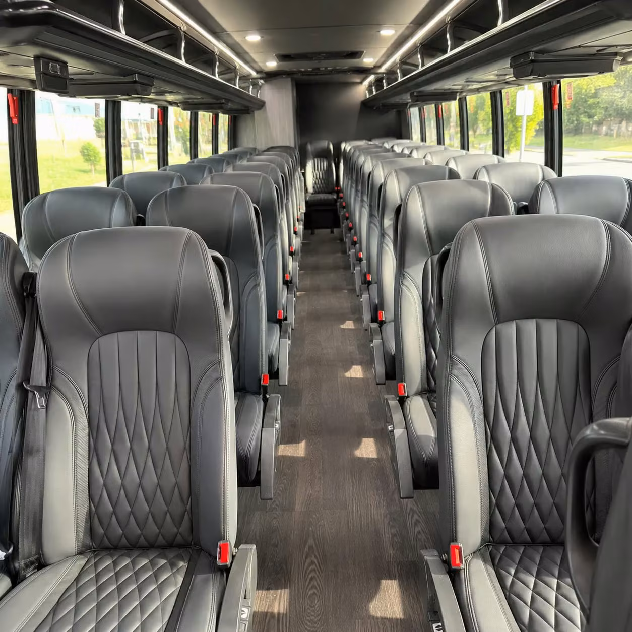 25 passenger minibus inside
