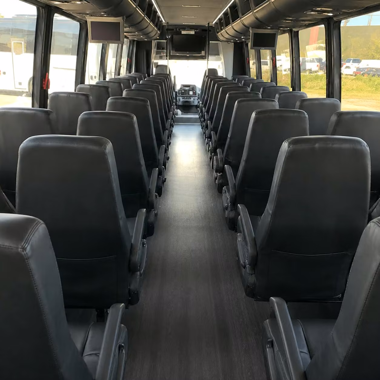 35 passenger minibus interior