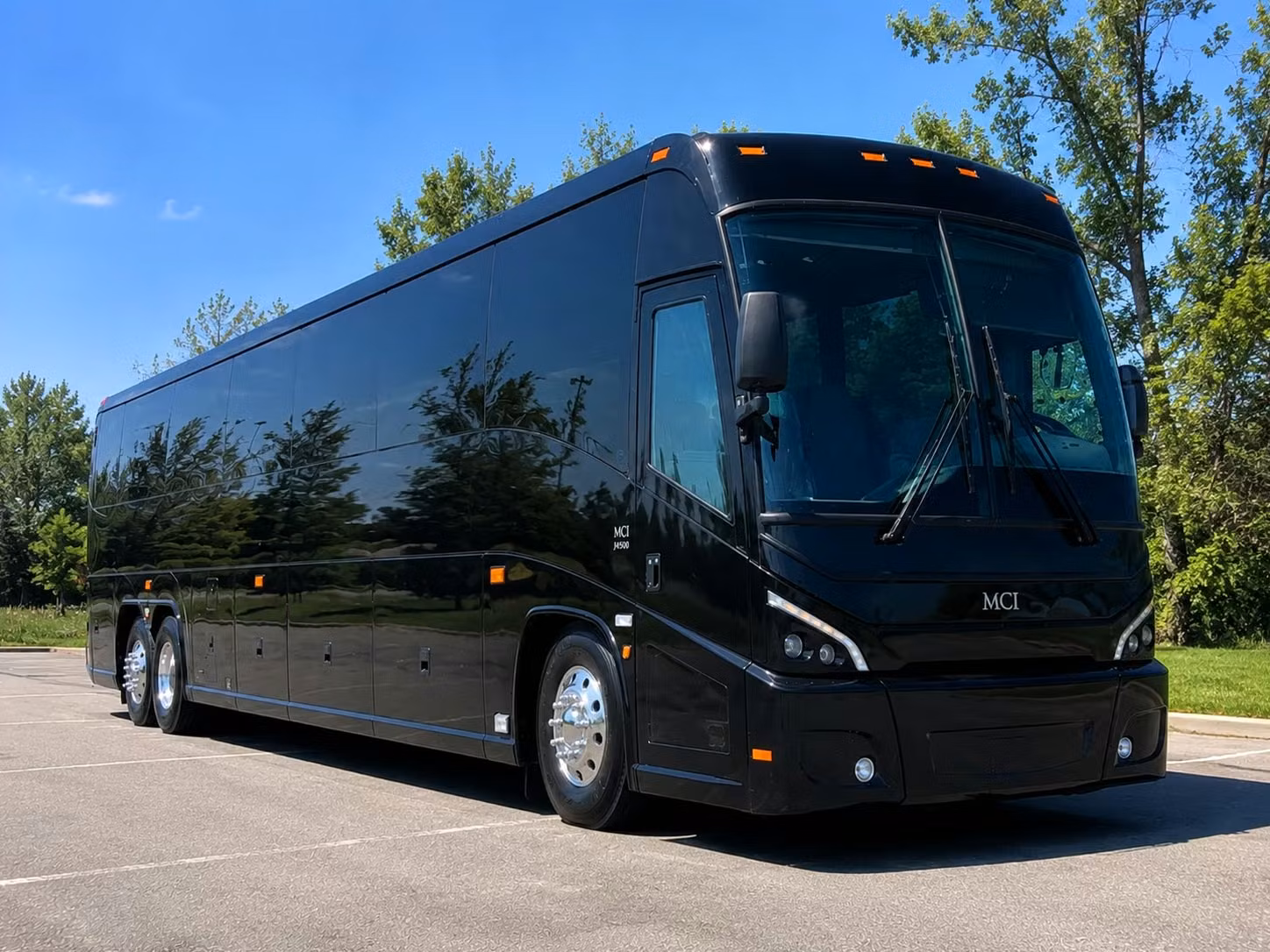 56 passenger charter bus