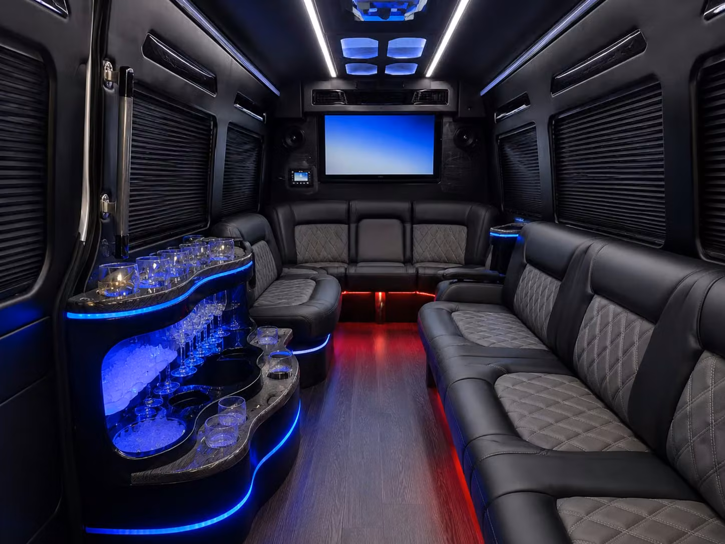 bus rental options for cape coral trips