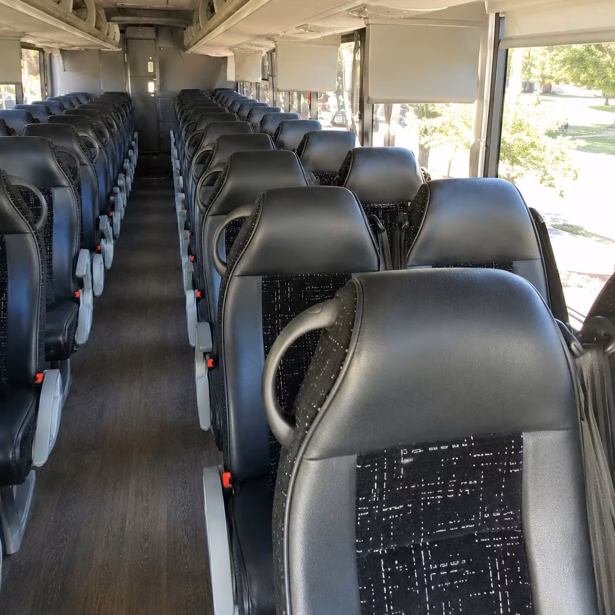 cape coral charter bus interior
