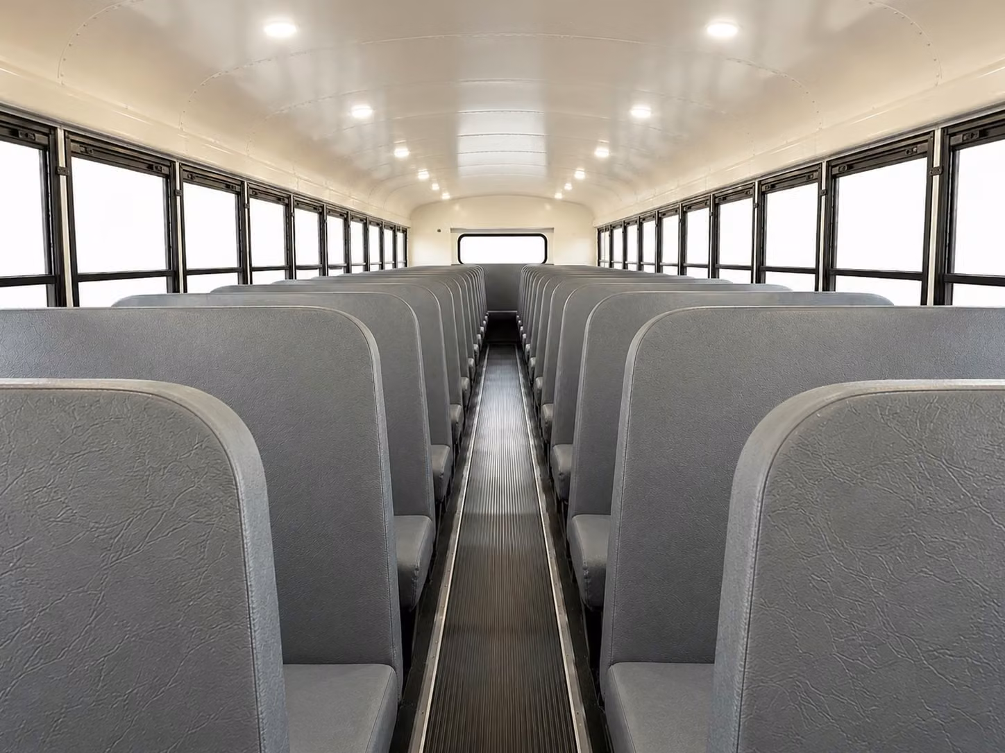 school bus interior